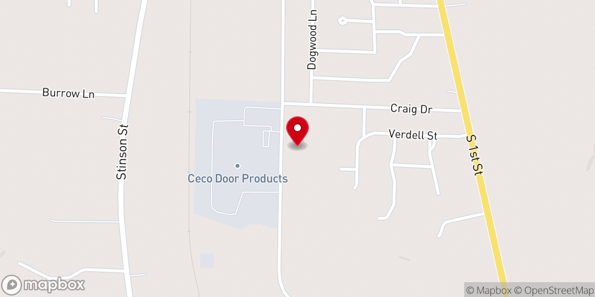 Map showing location of St Matthews Mission Church