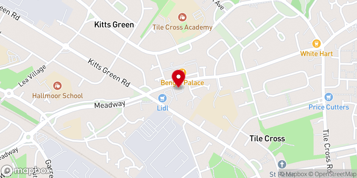 Map showing location of Our Lady Help of Christians