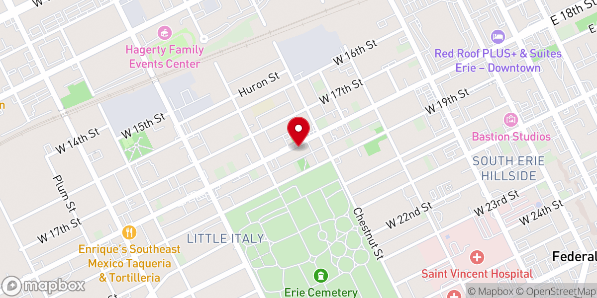 Map showing location of Sisters of St Joseph