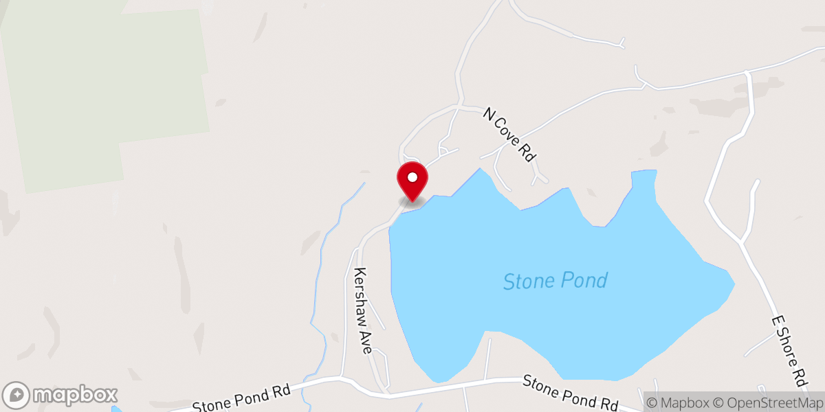 Map showing location of Saint Francis Chapel