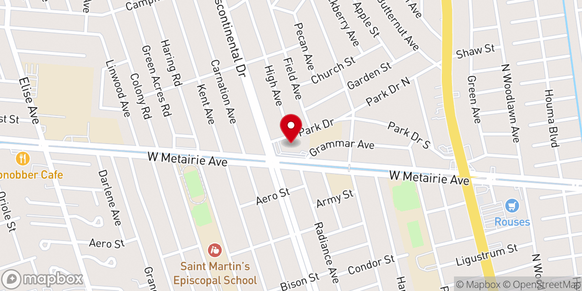 Map showing location of Saint Edward the Confessor Catholic Church