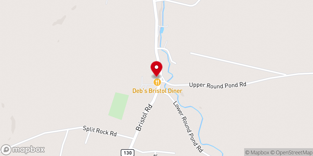 Map showing location of Congregational Church of Bristol UCC