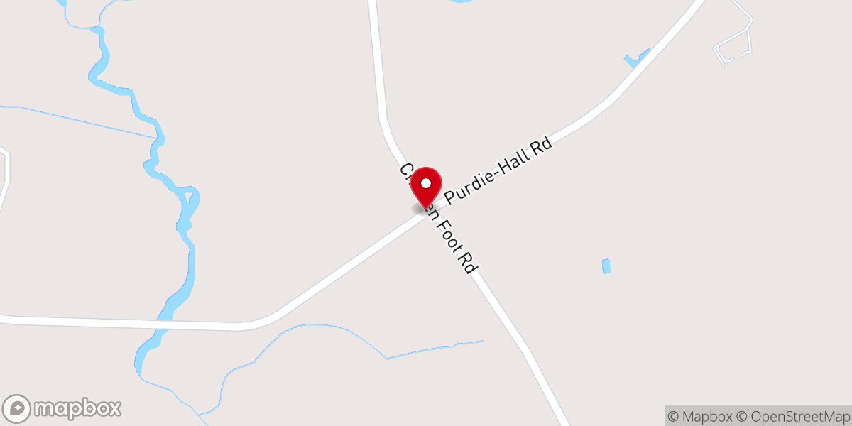 Map showing location of Second Newlight Church