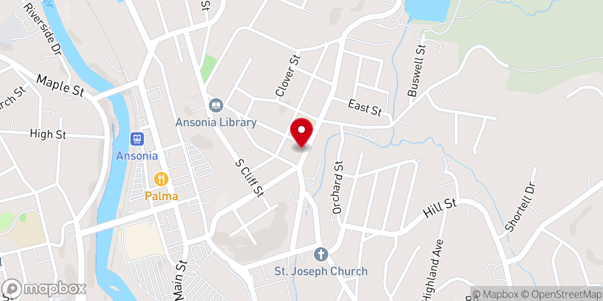 Map showing location of Christian Life Fellowship