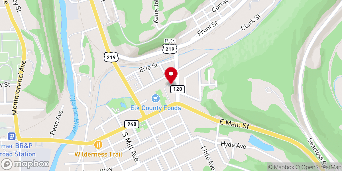 Map showing location of St Leo's Rectory