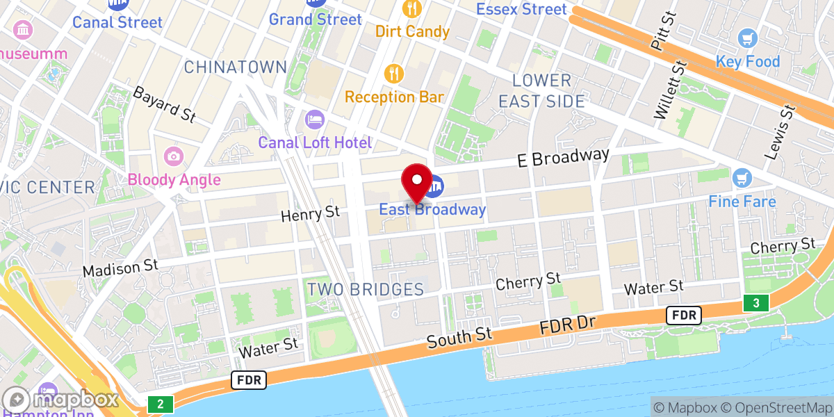 Map showing location of Trinity Assembly Of God