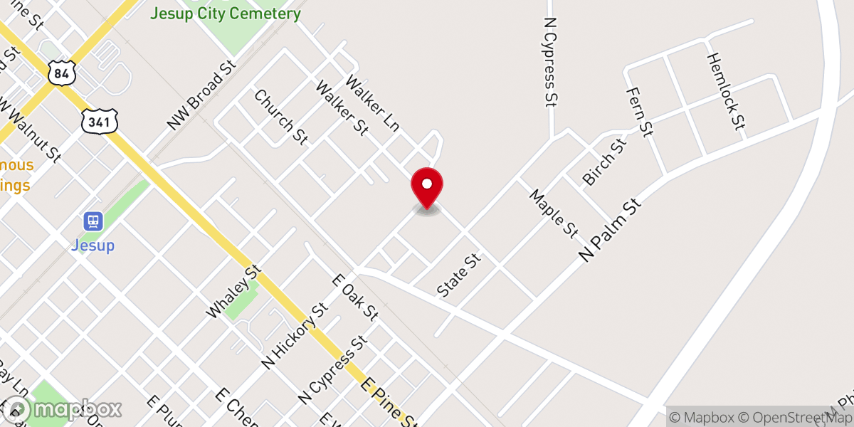 Map showing location of New Life Ministries
