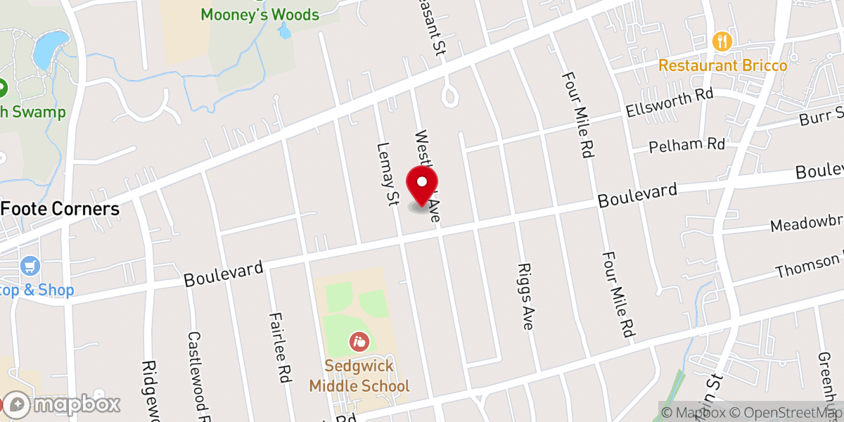 Map showing location of Friends of Copernic Inc