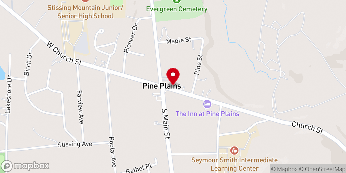 Map showing location of Storybook Cafe
