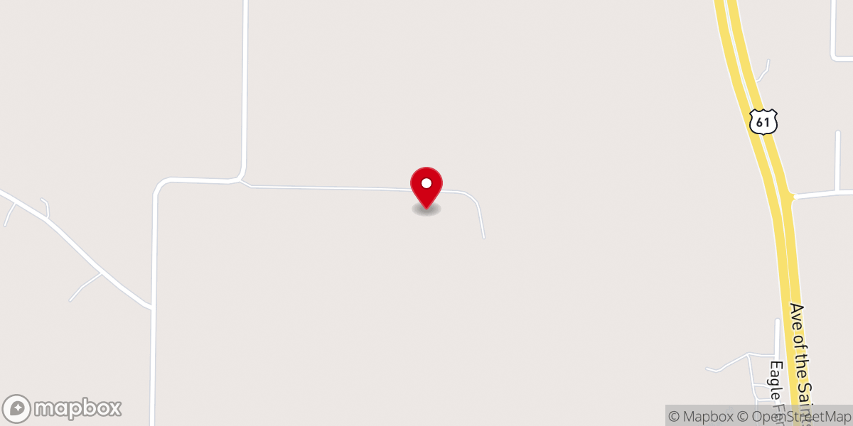 Map showing location of Wildflower Chapel
