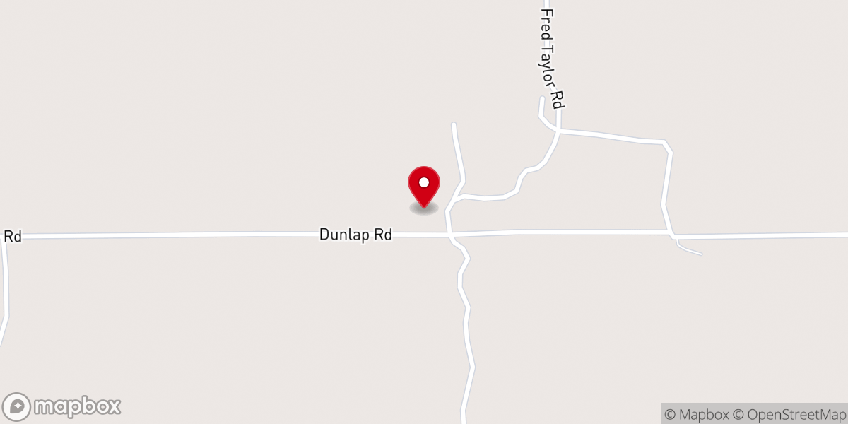 Map showing location of Howard Chapel