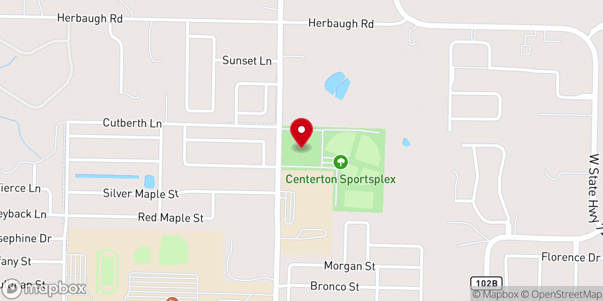 Map showing location of Newsong Church