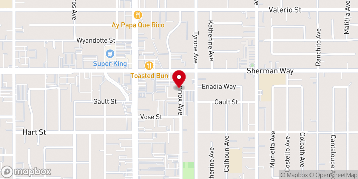 Map showing location of Iglesia Pentecostes Jesucristo Viene Pronto