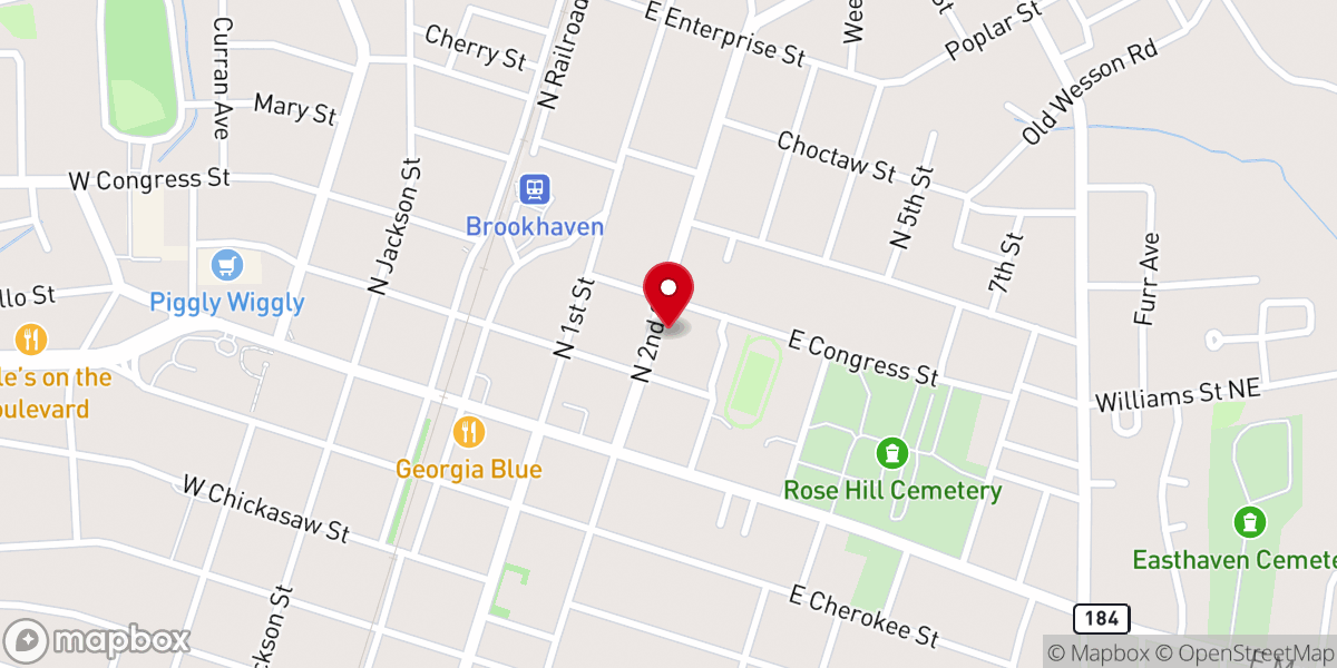 Map showing location of The Assembly Brookhaven