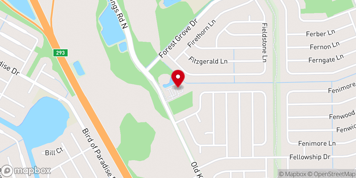 Map showing location of East Palm Coast Congregation