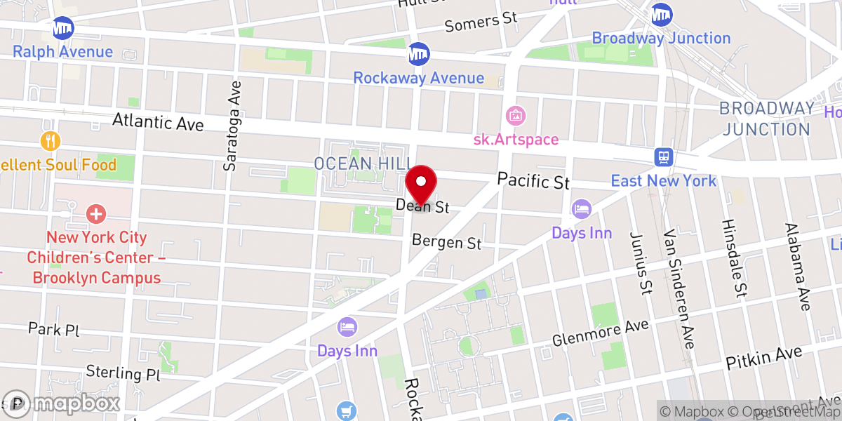 Map showing location of House Of Grace
