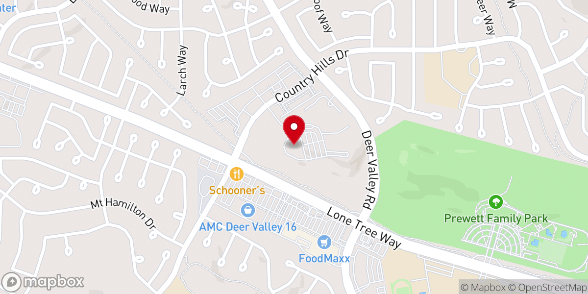 Map showing location of Truth Bearer International Bay Area Church