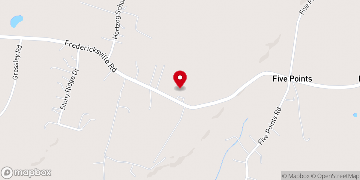 Map showing location of Gateway Community Church