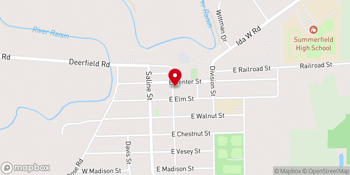 Map showing location of Resurrection Presbyterian Church