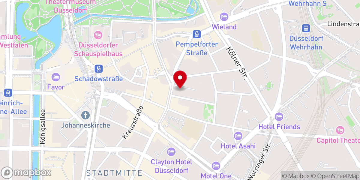 Map showing location of St. Mariä Empfängnis