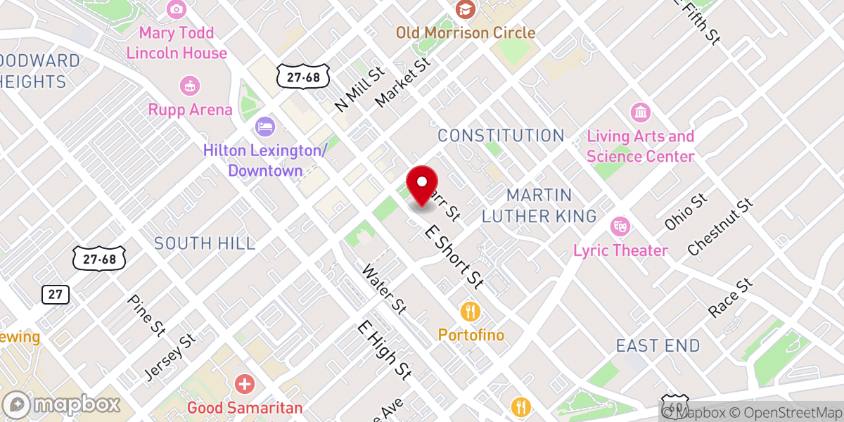 Map showing location of Close Retreat Center Inc