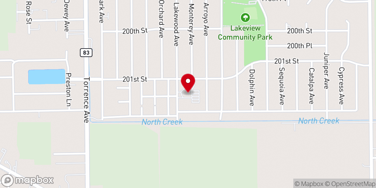 Map showing location of Living Grace Church