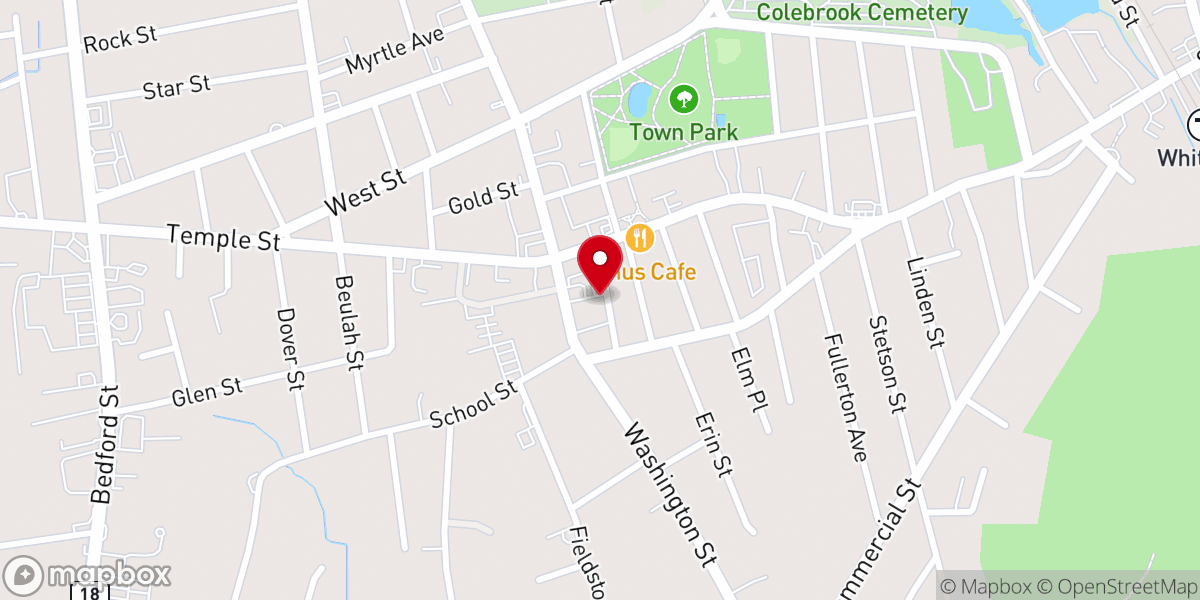 Map showing location of Teri Beth Ayre, Justice of the Peace