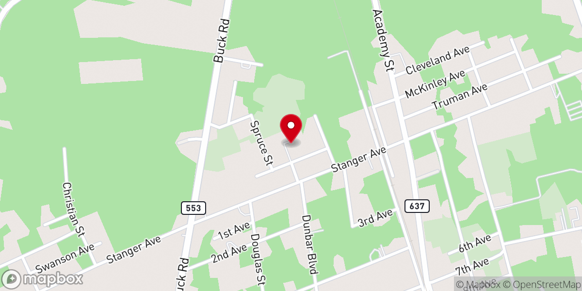 Map showing location of Pentecostal Missionary Church