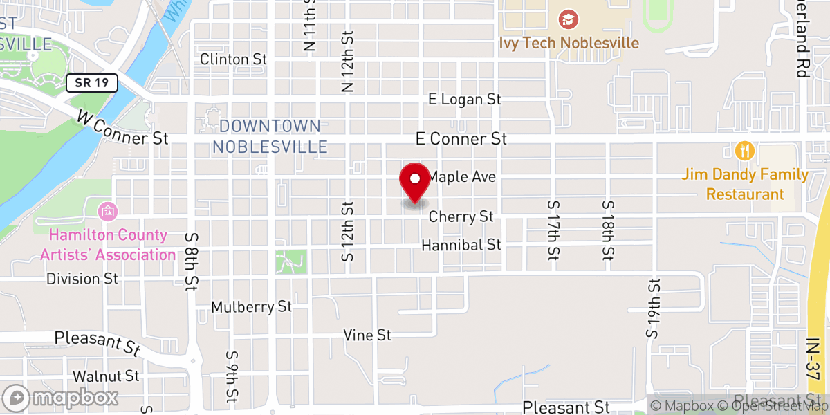 Map showing location of Faith Community Church