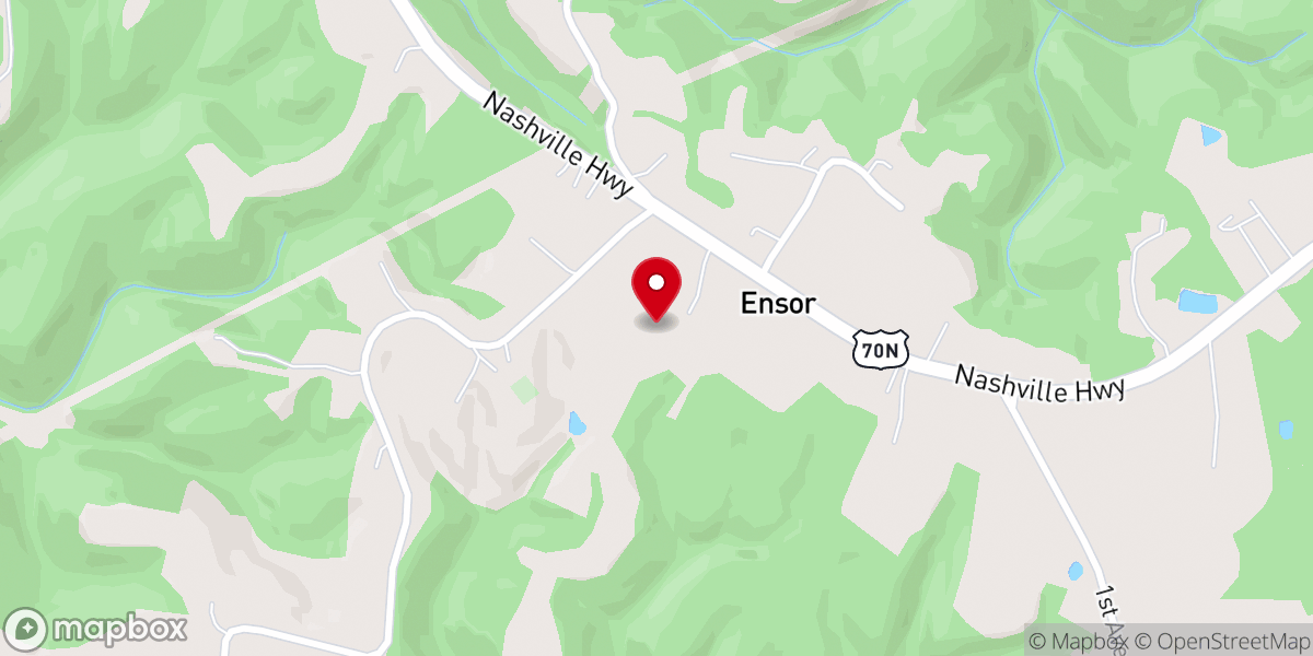 Map showing location of Faith Chapel Ministries