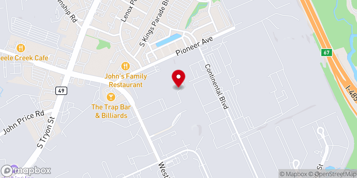 Map showing location of Spirit of Liberty Deliverance Church