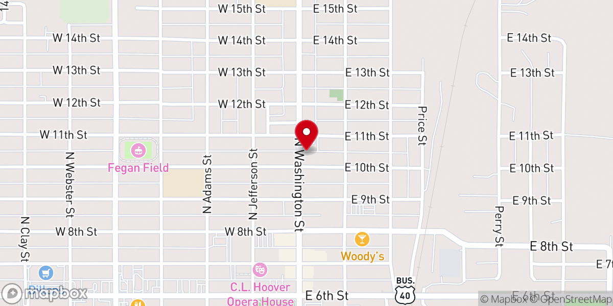 Map showing location of THE CHURCH OF PENTECOST USA INC. BETHESDA - JUNCTION CITY ASSEMBLY