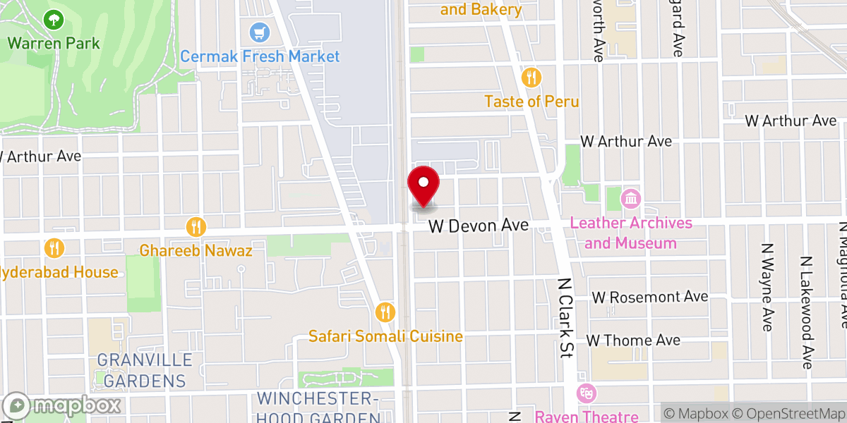 Map showing location of Mission Independent Baptist