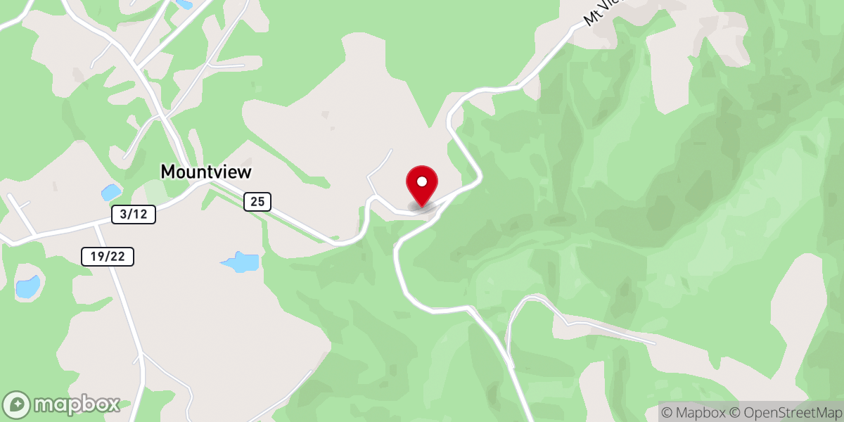 Map showing location of Little Bethel Chapel