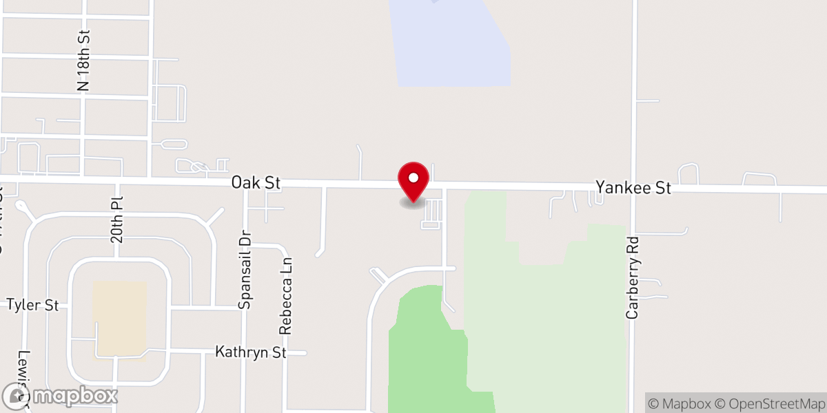 Map showing location of First Church of Christ