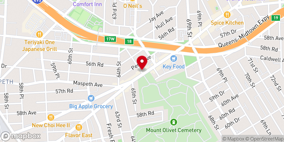 Map showing location of Repairers of the Breach International Church Inc