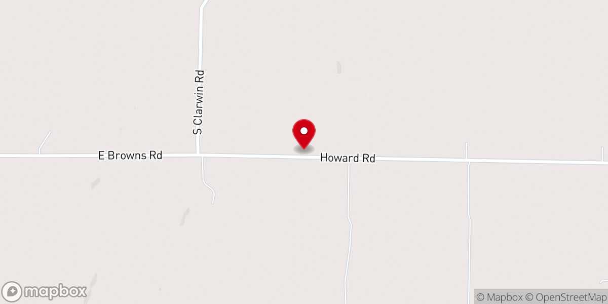 Map showing location of Saint John the Evangelical Lutheran Church