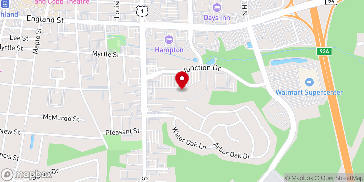 Map showing location of The Branch