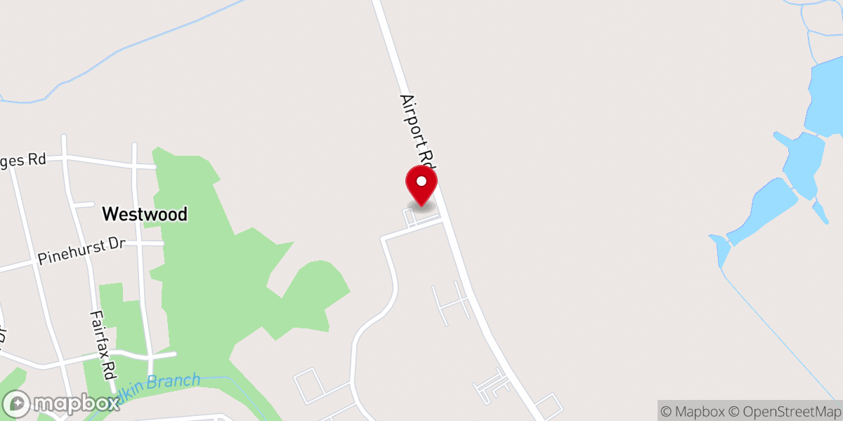 Map showing location of Immanuel Baptist Church
