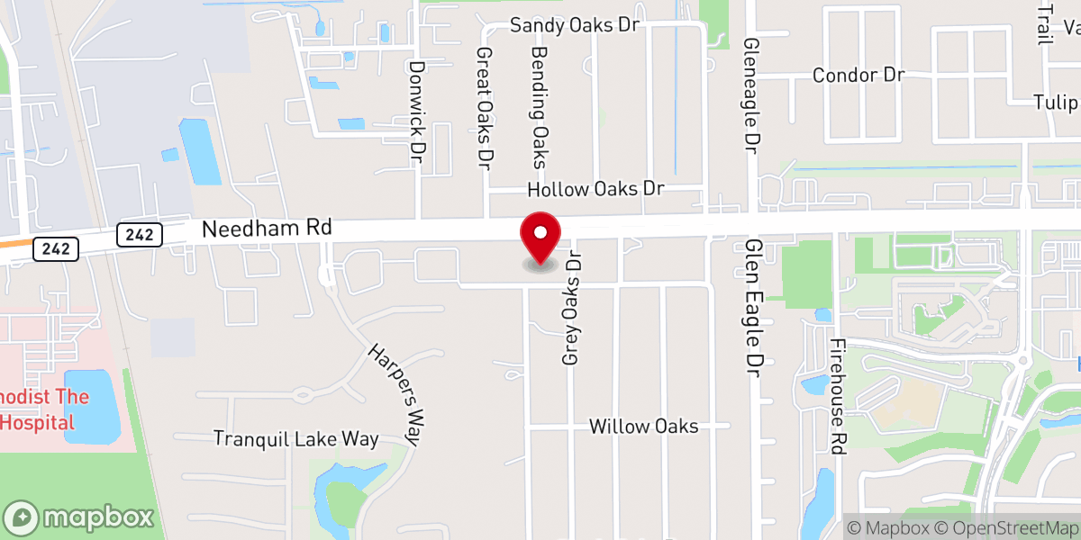 Map showing location of St. Cyril of Jerusalem Orthodox Church