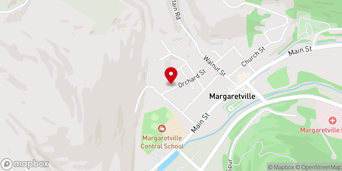 Map showing location of Saint Margaret's Episcopal Church