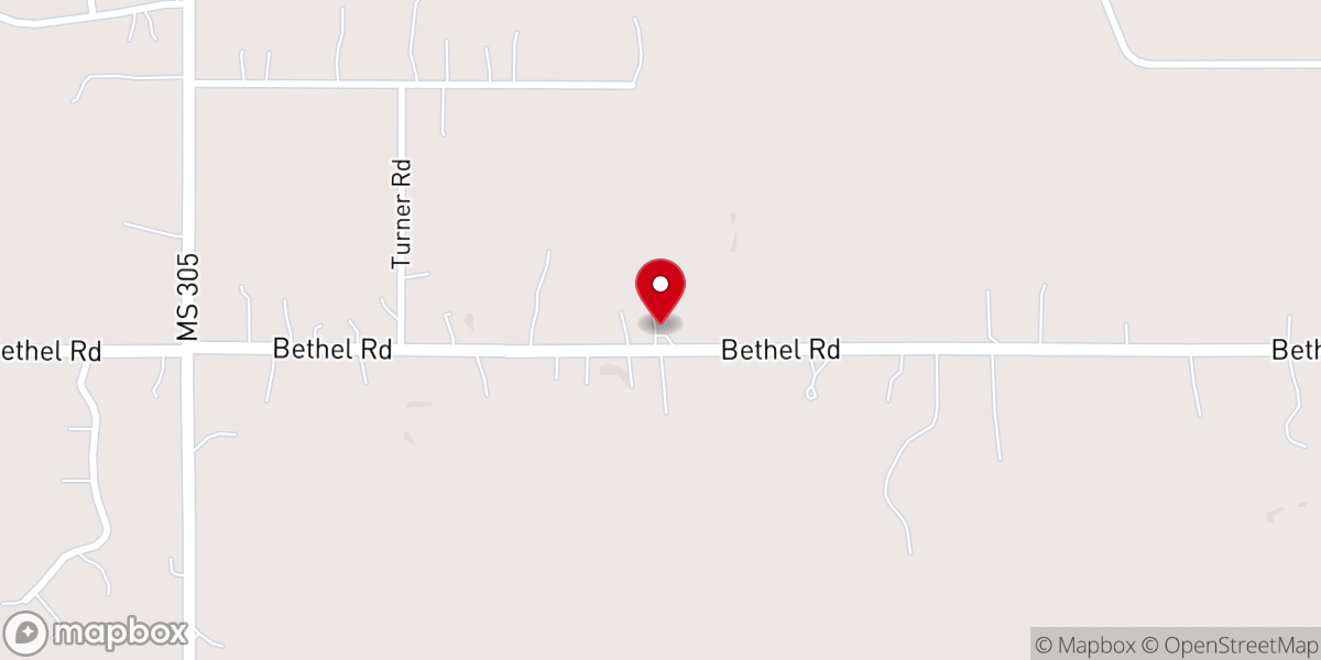 Map showing location of Bethel Church of the Lord Jesus Christ