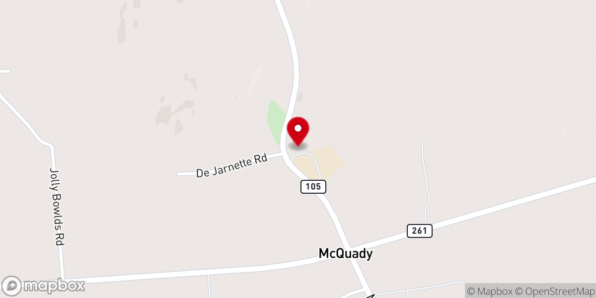 Map showing location of St Mary of the Woods