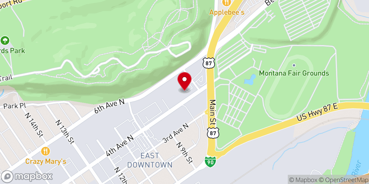 Map showing location of Elevation Church