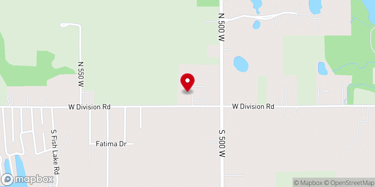 Map showing location of St. Elizabeth Ann Seton Church