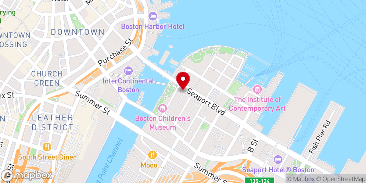 Map showing location of Our Lady of Good Voyage Chapel