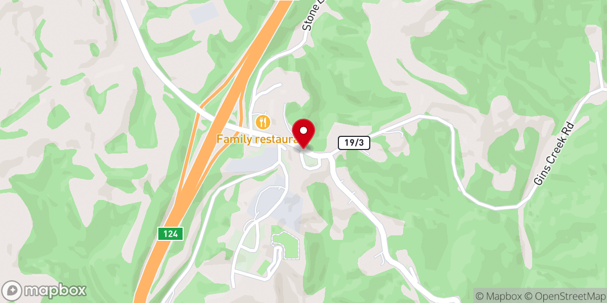 Map showing location of Christian Fellowship Outreach