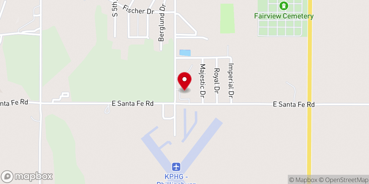 Map showing location of SS Philip & James Catholic Church