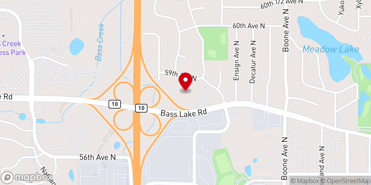 Map showing location of Valiant Ministries International (Kingdom Fit MN)