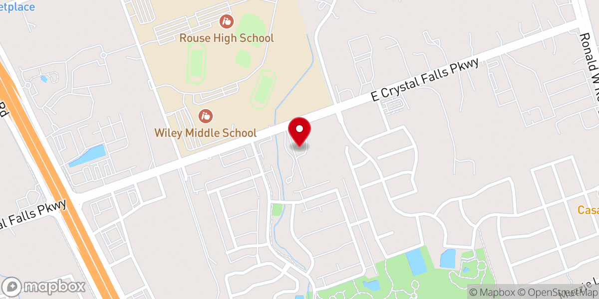 Map showing location of Northpoint Church